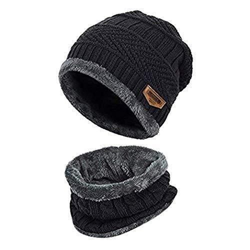 STAR Men Woolen Cap with Face Cover (Pack of 2)